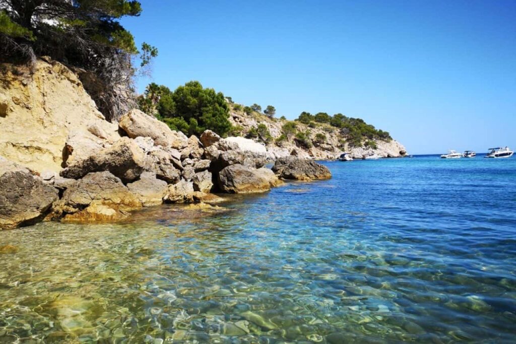 Mascarat baai (Altea) in Alicante.