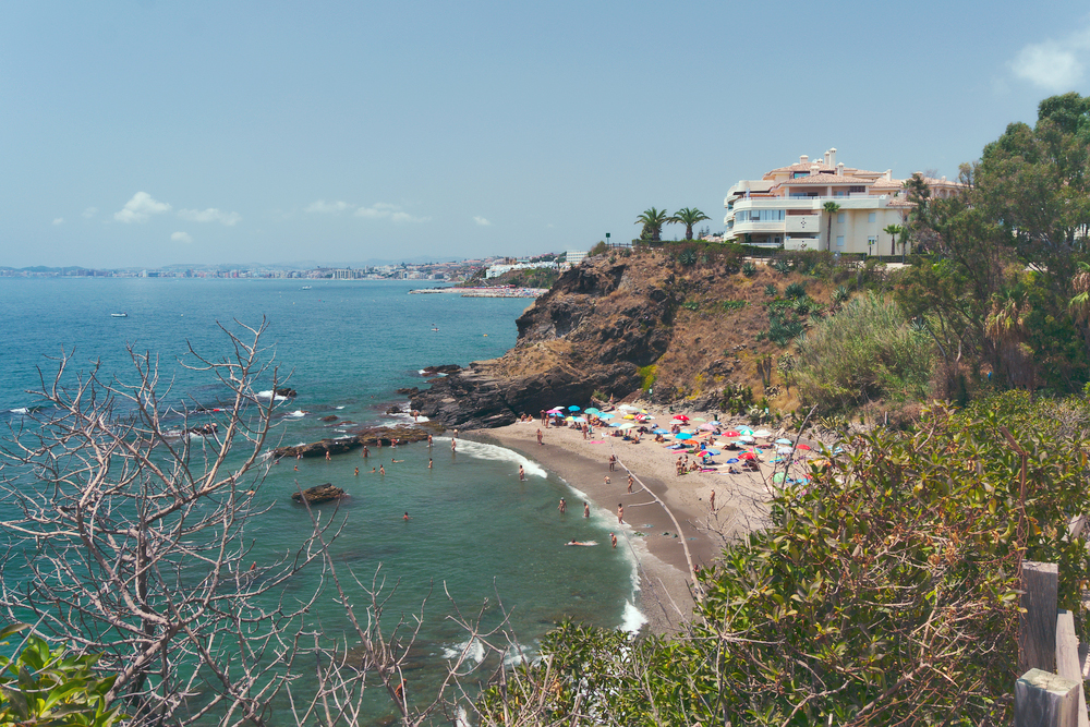 Pla?a Viborillas (Benalm?dena) na Costa del Sol.