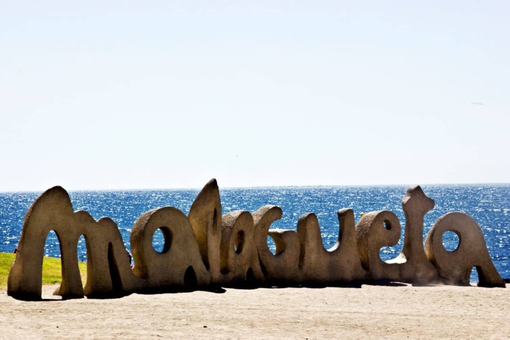 Malaga's Malagueta beach, to talk about where the Costa del Sol is.