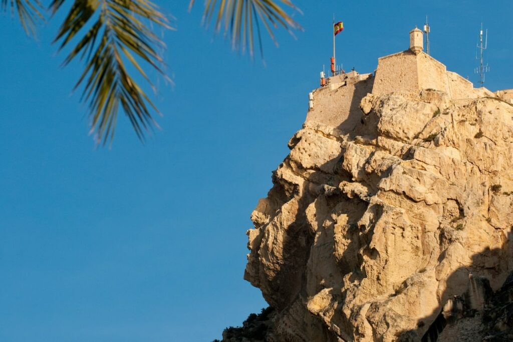 The Moorish face of Monte Benacantill at the Castle of Santa Barbara, one of the things to see and do in Alicante.