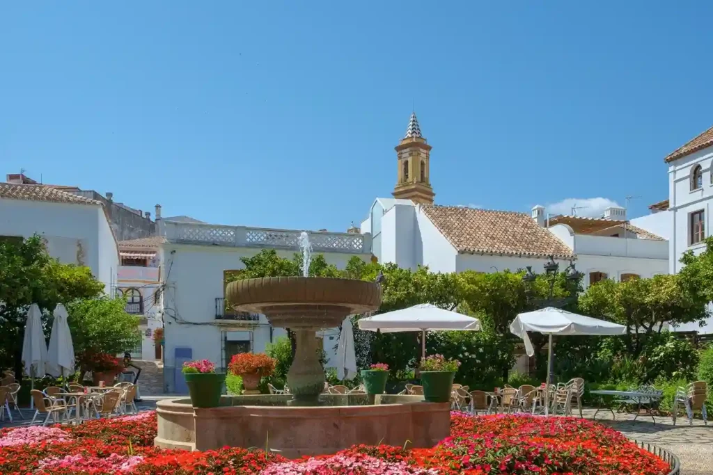 Historical centre to see in Estepona.
