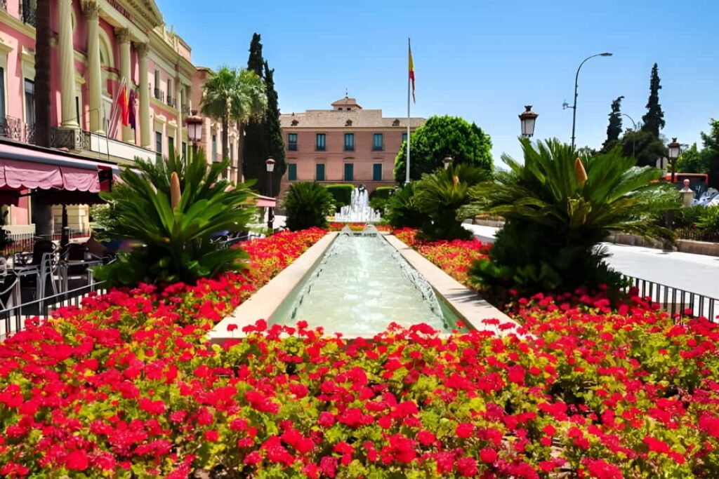 Plaza de las Flores in Murcia.