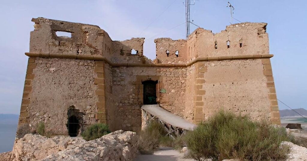 Castle of San Juan de las Águilas in Águilas (Murcia, Costa Cálida).