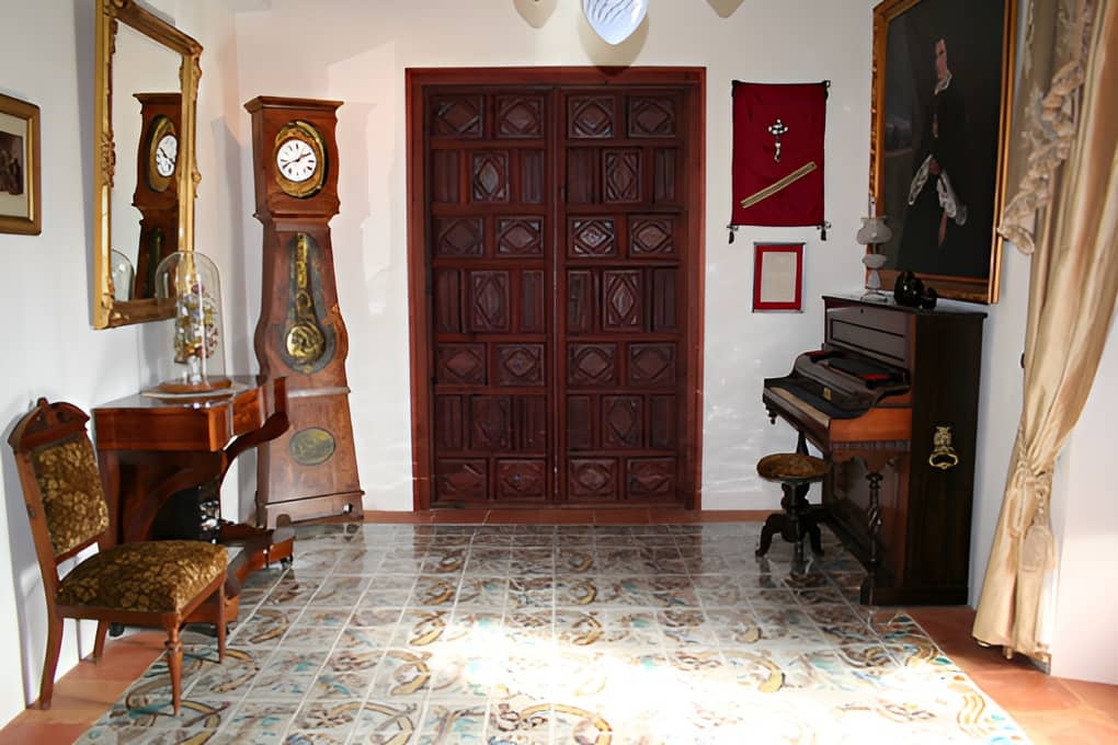 Afbeelding van het interieur van het Casa Museo La Barber? dels Aragon?s.