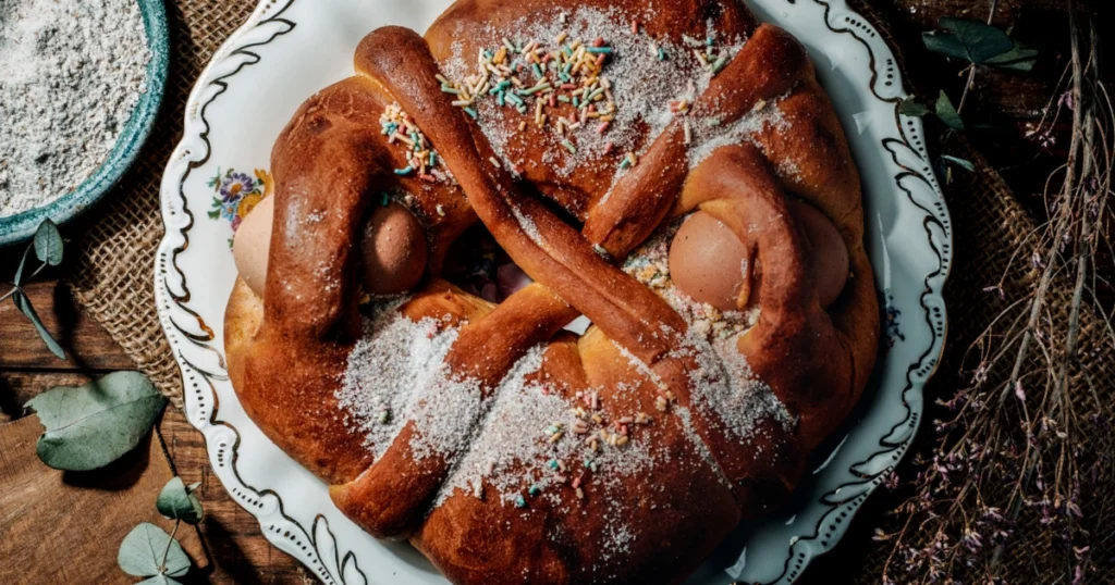 Easter Mona, a typical Spanish sweet.