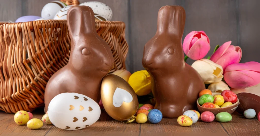 Easter bunnies.