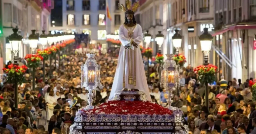 Confraternities and brotherhoods at their peak during Easter traditions in Spain.